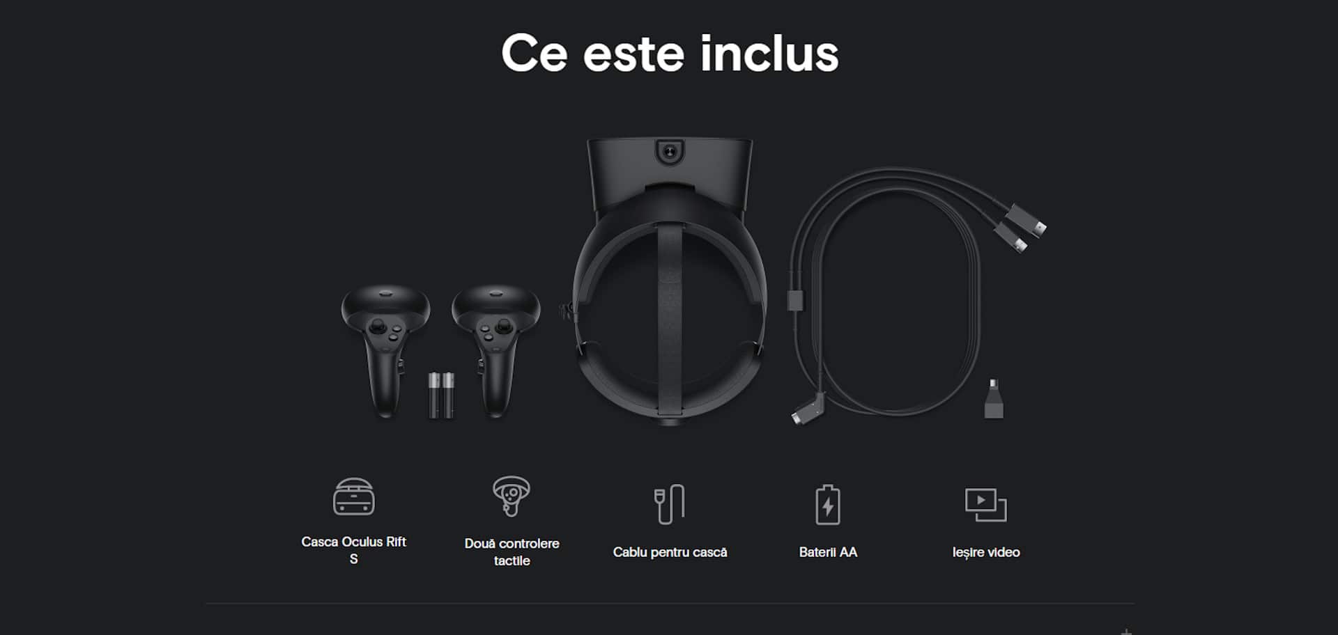 cumpara oculus rift s