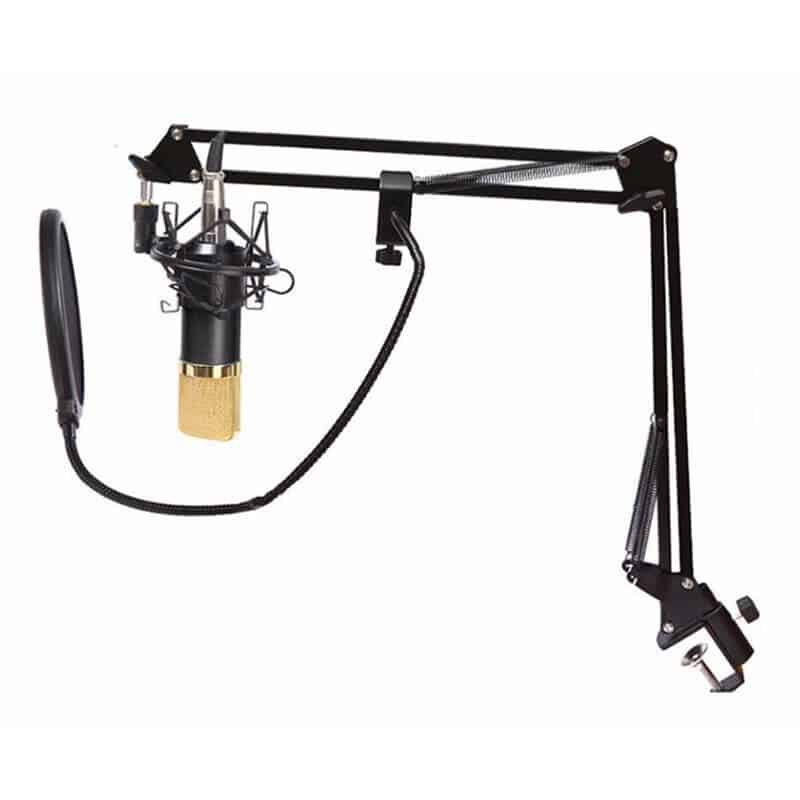 Microfon-Profesional-de-Studio-Condenser-Edman-BM800-cu-stand-inclus-pentru-Inregistrare-vocala-Streaming-Gaming- Karaoke