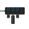 Hub-4-porturi-USB2.0-Edman-UP4-comutator-individual-cu-led-protectie-supra-tensiune-compatibilitate-universala-Negru-galerie-1