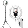 Lampa-circulara- Selfie-Ring-Light-Apexel-APL-FL10JJ14Y-diametru-26cm-cu-tripodtrepied-si-suport-telefon-galerie-2