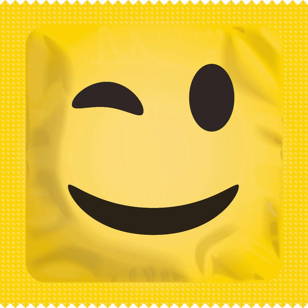 sandwich Mover Mount Bank Prezervative EXS Smiley Face Emoji, 10 bucati - Edshop.ro