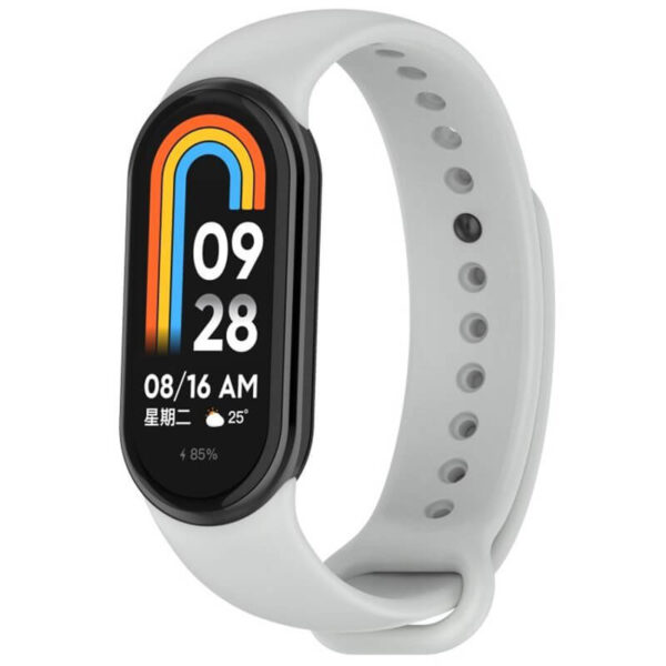 Curea-Edman-compatibila-Xiaomi-Mi-Band-8-Mi-Band-9-Gri